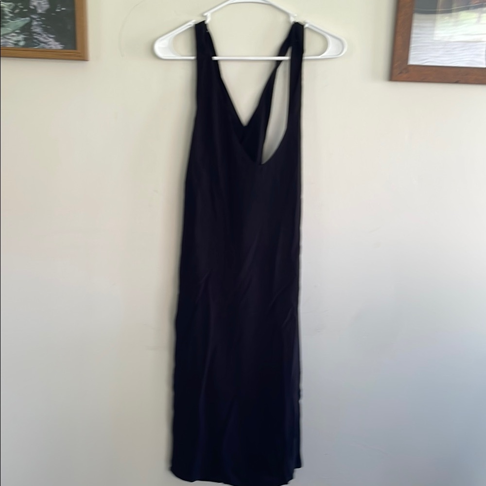 LOFT Black Sheath Halter Dress Cocktail